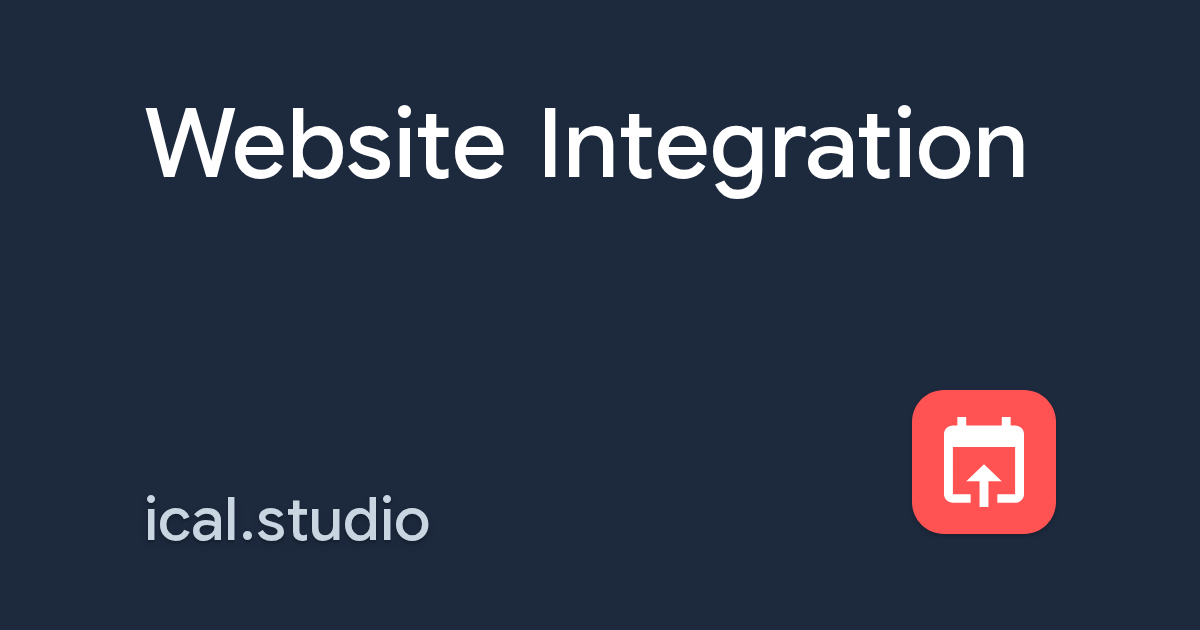 Website Integration